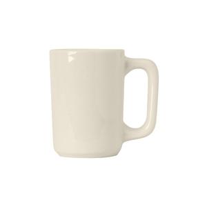 Tuxton China Inc DuraTux 10oz Eggshell Ceramic Texan Mug - 2dz - BEM-1007 