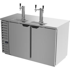 Beverage Air 59" Stainless Steel Triple Keg Draft Beer Cooler - DD58HC-S