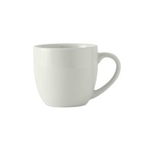 Tuxton China Inc DuraTux 12oz Porcelain White Milano Mug - 2dz - BPM-120A 