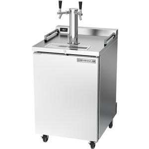 Beverage Air 24"Dual Zone 7.44 cu. ft. Stainless Steel Wine & Beer Cooler - DZ24HC-1-S