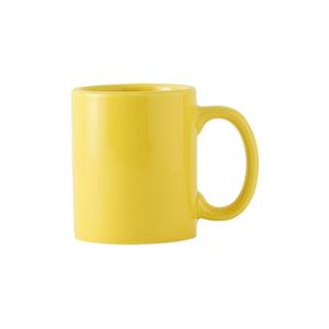 Tuxton China Inc Concentrix 12 oz. Saffron Ceramic Mug - 2 Doz - BSM-1202