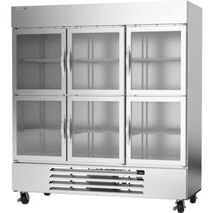 Beverage Air Horizon Series 70.19 cu. ft Glass Door Reach-In Refrigerator - HBR72HC-1-HG