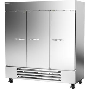 Beverage Air Horizon Series 75" Dual Temp Reach-In Refrigerator/Freezer - HBRF72HC-1-C