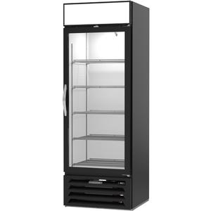 beverage-air MarketMax™ 27.25in Black Glass Door Refrigerator Merchandiser - MMR19HC-1-B 