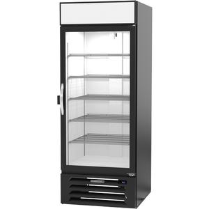 beverage-air MarketMax™ 30in Black Glass Door Refrigerator Merchandiser - MMR27HC-1-B-IQ 