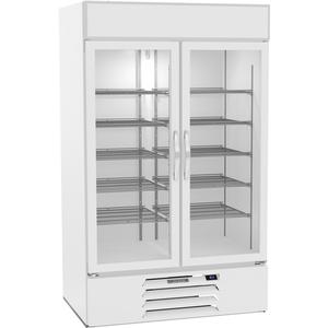 beverage-air MarketMax™ 47in White Reach-In Refrigerator Merchandiser - MMR44HC-1-W 