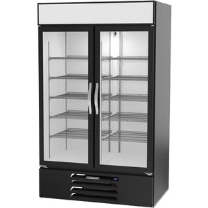 beverage-air MarketMax™ 47in Black Glass Door Wine Cooler Merchandiser - MMR44HC-1-B-WINE 