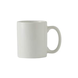 Tuxton China Inc DuraTux 12 oz. White Ceramic Bistro Mug - 2 Doz - BWM-1202