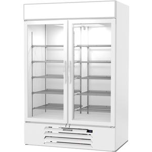 Beverage Air MarketMax™ 52" White Glass Door Refrigerator Merchandiser - MMR49HC-1-W-IQ