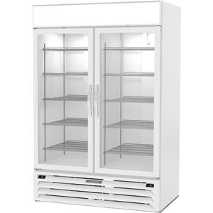 beverage-air MarketMax™ 52in White Glass Door Dual-Temp Merchandiser - MMRF49HC-1-A-WW 