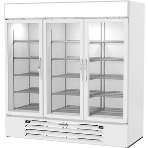 beverage-air MarketMax™ 75in White Glass Door Dual-Temp Merchandiser - MMRR72HC-1-B-WW 