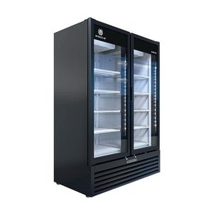 beverage-air Marketeer™ 54.25in Black Reach-In Refrigerated Merchandiser - MT53-1B 