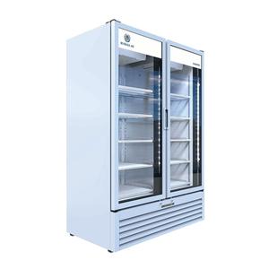 beverage-air Marketeer™ 54.25in White Reach-In Refrigerated Merchandiser - MT53-1W 