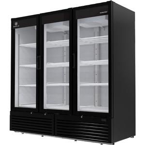 beverage-air Marketeer™ 78.75in Black Reach-In Refrigerated Merchandiser - MT72-1B 