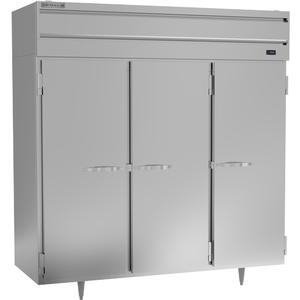 Beverage Air 68.34 cu.ft. Three-Section Solid Door Reach-In Freezer - PF3HC-1AS