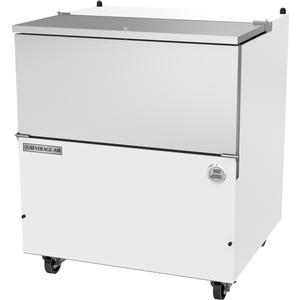 Beverage Air 34" 12.73 cu. ft. Cold Wall Single Access School Milk Cooler - SM34HC-W