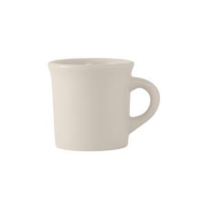 Tuxton China Inc Reno/Nevada 9oz American White/Eggshell Canton Mug - 3dz - TRE-038 