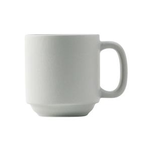 Tuxton China Inc Zion 11oz Matte Gray Porcelain Yukon Mug - 2dz - VGM-110J 