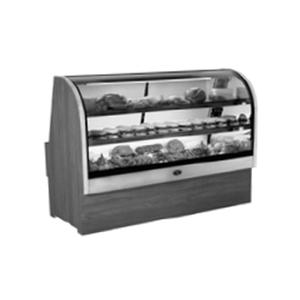 Marc Refrigeration 97" Remote Refrigerated Curved Glass Refrigerated Deli Case - KAJB-97 R