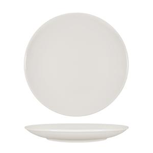 Tuxton China Inc Midtown 11.75" Diameter Pearl White Ceramic Plate - 1 Doz - ACU-008