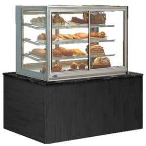 Federal Industries 48in x 34"H Italian Glass Non-Refrigerated Countertop Case - ITDSS4834 