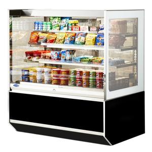 Federal Industries 60in x 44"H Italian Glass Non-Refrigerated Display Case - ITDSS6026F-B18 