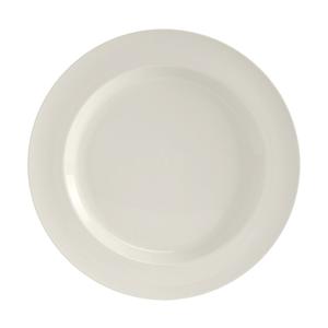 Tuxton China Inc Modena 6-1/4in Diameter Pearl White Wide Rim Plate - 3dz - AMU-002 