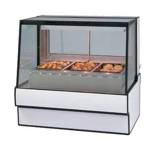 Federal Industries High Volume 50in x 48"H Heated Deli Case with (3) Wells - SG5048HD 