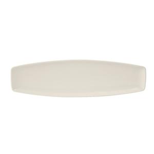 Tuxton China Inc AlumaTux 14in L x 4in W Pearl White Rectangular Plate - 1dz - AMU-551 