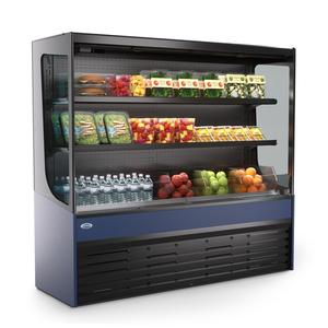 Federal Industries Vision Slim-Line 48in x 60"H Refrigerated Open Display Case - VRSL4860S 