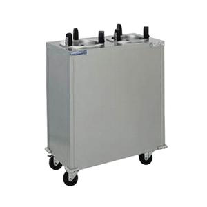 Delfield Shellymatic Enclosed Mobile Stainless Steel Plate Dispenser - CAB2-650