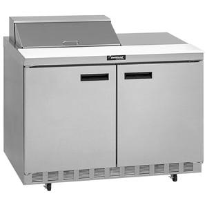 Delfield 48in Two-Section 6 Pan Mega Top Prep Table with 4 Drawers - D4448NP-6M 