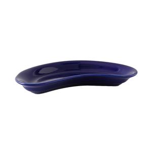 Tuxton China Inc DuraTux 8-3/4in x 4-1/8in Cobalt Ceramic Crescent Plate - 1dz - BCZ-0862 