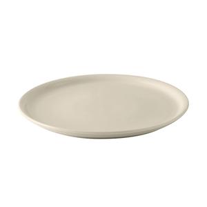 Tuxton China Inc DuraTux 13-1/8" Amr White/Eggshell Ceramic Pizza Plate- 6 EA - BEA-1311