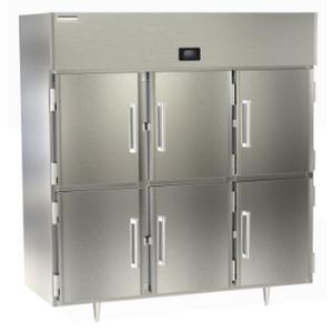 Delfield 68.3 cu. ft. Three-Section Solid Half Door Reach-In Freezer - DSLF3-SH