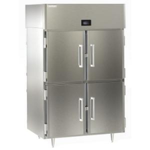 Delfield 48cuft Two-Section Pass-Thru Half Solid Door Freezer - DSLFPT2-SH 