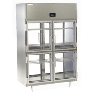 Delfield 46.5cuft Two-Section Half Door Pass-Thru Heated Cabinet - DSLHPT2-GH 