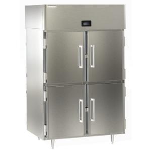 Delfield DSLHPT2-SH 48 cu. ft. Two-Section Pass-Thru Heated Cabinet