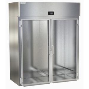 Delfield DSLHRI2-G 67.2 Cuft Two-Section Roll-In Heated Cabinet w/ Glass Doors