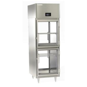 Delfield 23cuft One-Section Half Glass Door Pass-Thru Refrigerator - DSLRPT1-GH 