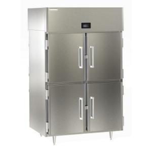Delfield 48.5 cuft 2-Section 8 Solid Half DooR Pass-Thru Refrigerator - DSLRPT2-SH