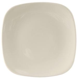 Tuxton China Inc DuraTux 11-1/8" Amr White/Eggshell Square Plate - 1 Doz - BEH-110C