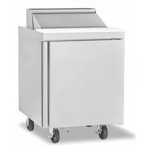 Delfield 27" One-Section 8 Pan Sandwich/Salad Prep Refrigerator - STD4427NP-8