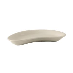 Tuxton China Inc DuraTux 8-3/4in Amr White/Eggshell Crescent Plate - 1dz - BEZ-0862 