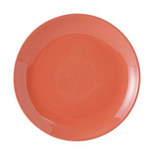 Tuxton China Inc TuxCare 9in Cinnebar Ceramic Round Plate - 1dz - BNA-0904 