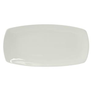 Tuxton China Inc DuraTux 6-5/8in x 6-3/8in Porcelain White Wave Plate - 1dz - BPZ-063C 