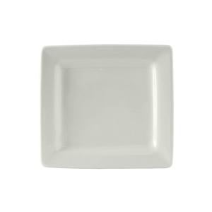 Tuxton China Inc DuraTux 6in x 5-1/2in White Ceramic Plate - 1dz - BWH-0603 