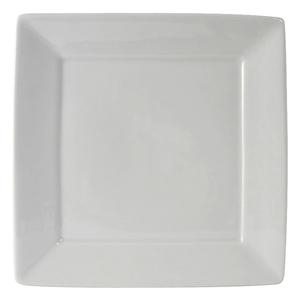 Tuxton China Inc DuraTux 10-1/8in Square White Ceramic Plate - 1dz - BWH-1016 