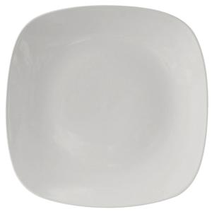 Tuxton China Inc DuraTux 11-1/8in Square White Ceramic Plate - 1dz - BWH-110C 