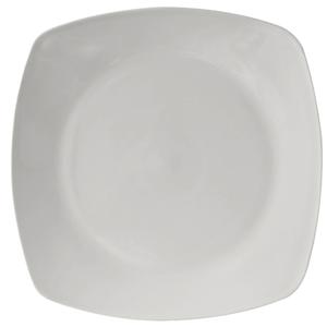 Tuxton China Inc DuraTux 12-3/4in Square White Ceramic Plate - 6 per Case - BWH-126C 